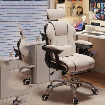 Desk Gaming Chair Office Mobile Camping Leather Comfortable Camping Ergonomic Chair Vanity Cadeira para Computador Furniture
