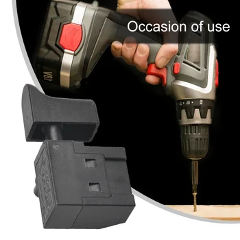 Универсален електрически пробивен превключвател с бутон за управление на скоростта или самостоятелно почивка тип NO контакт електроинструмент аксесоар