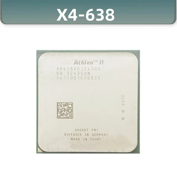 Athlon II X4 638 2.7 GHz четириядрен процесор AD638XWNZ43GX цокъл FM1