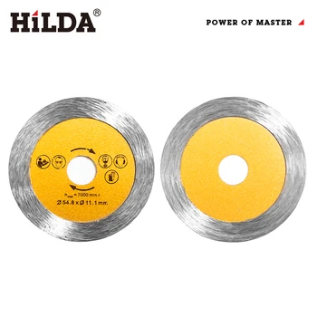 HILDA 54.8mm циркулярен диск Mini Saw Disc Diamond Saw Blade с 6mm джолан за рязане на камък HILDA 54.8mm циркулярен диск Mini Saw Disc Diamond Saw Blade с 6mm джолан за рязане на камък 1